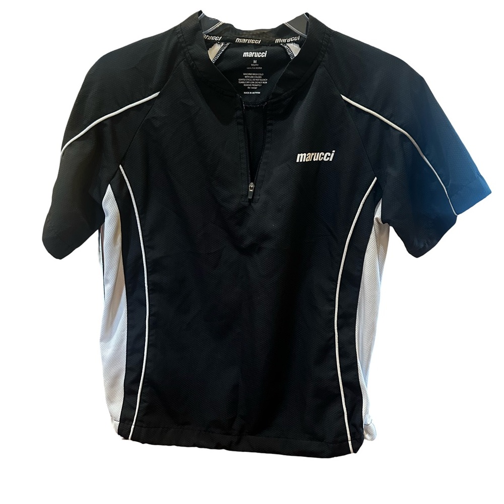 Marucci Youth Medium Black and White Jersey